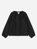 Bubble-Hem Jacket - Black