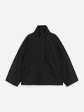Drawstring Windbreaker - Black