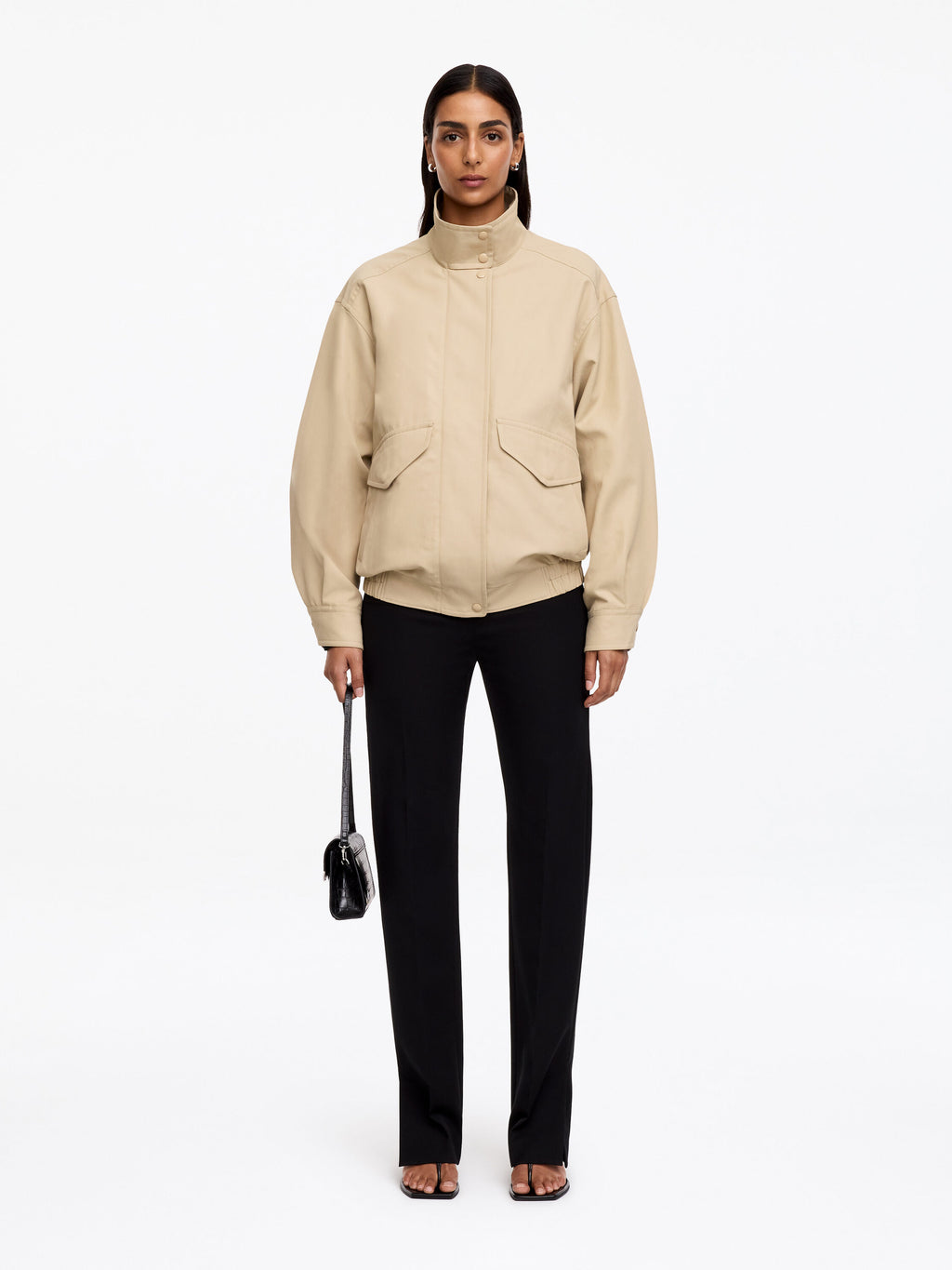 Harrington Jacket - Beige