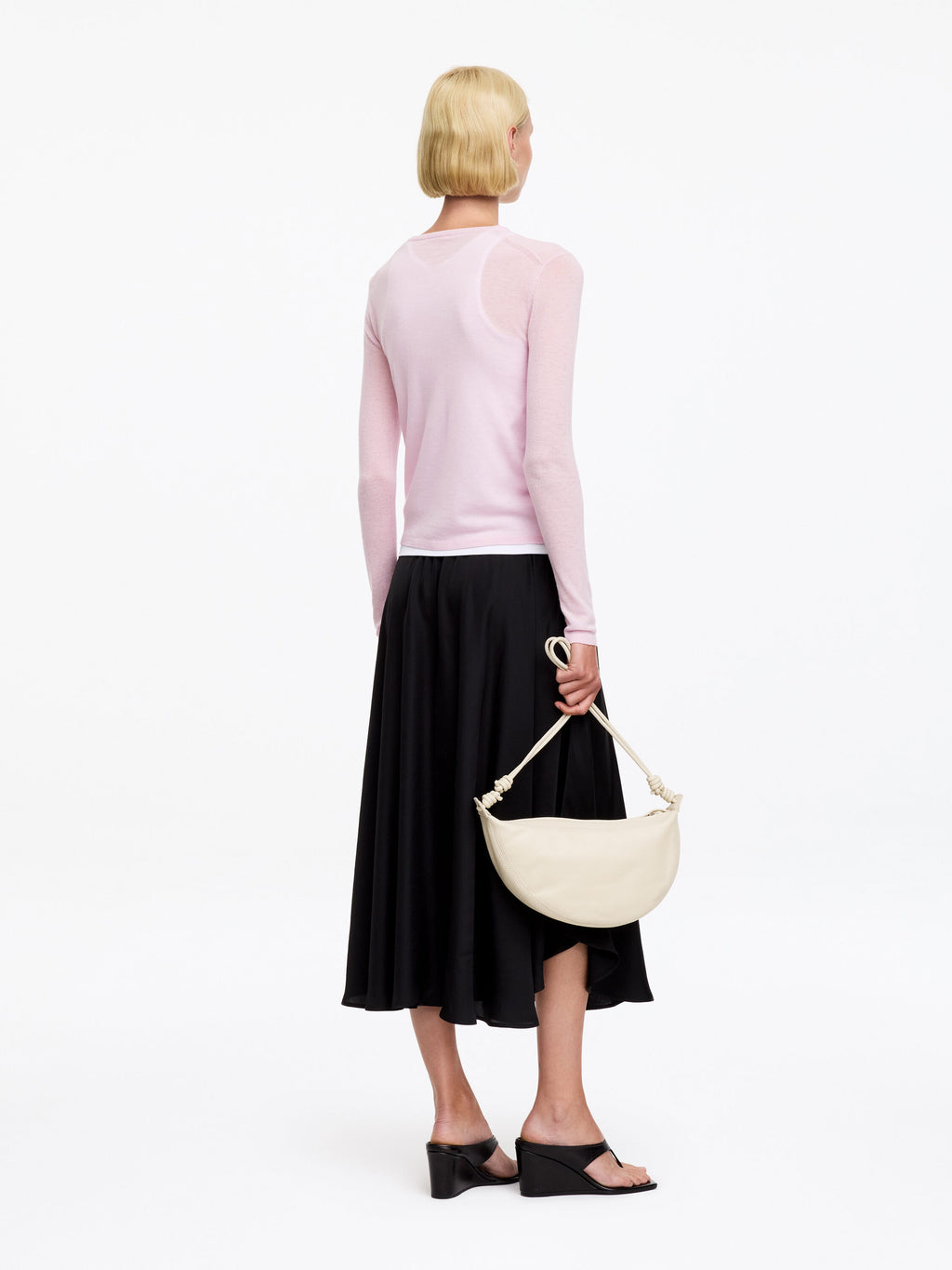 Pure Cashmere Jumper - Pink - Image 4