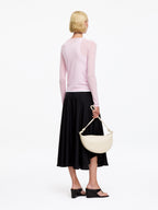 Pure Cashmere Jumper - Pink - Image 4
