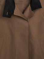 Relaxed Cotton Jacket - Beige - Image 7
