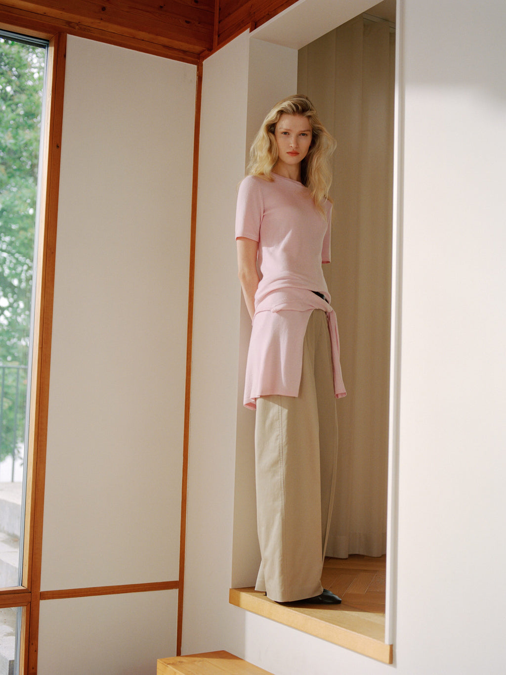 Pure Cashmere Jumper - Pink