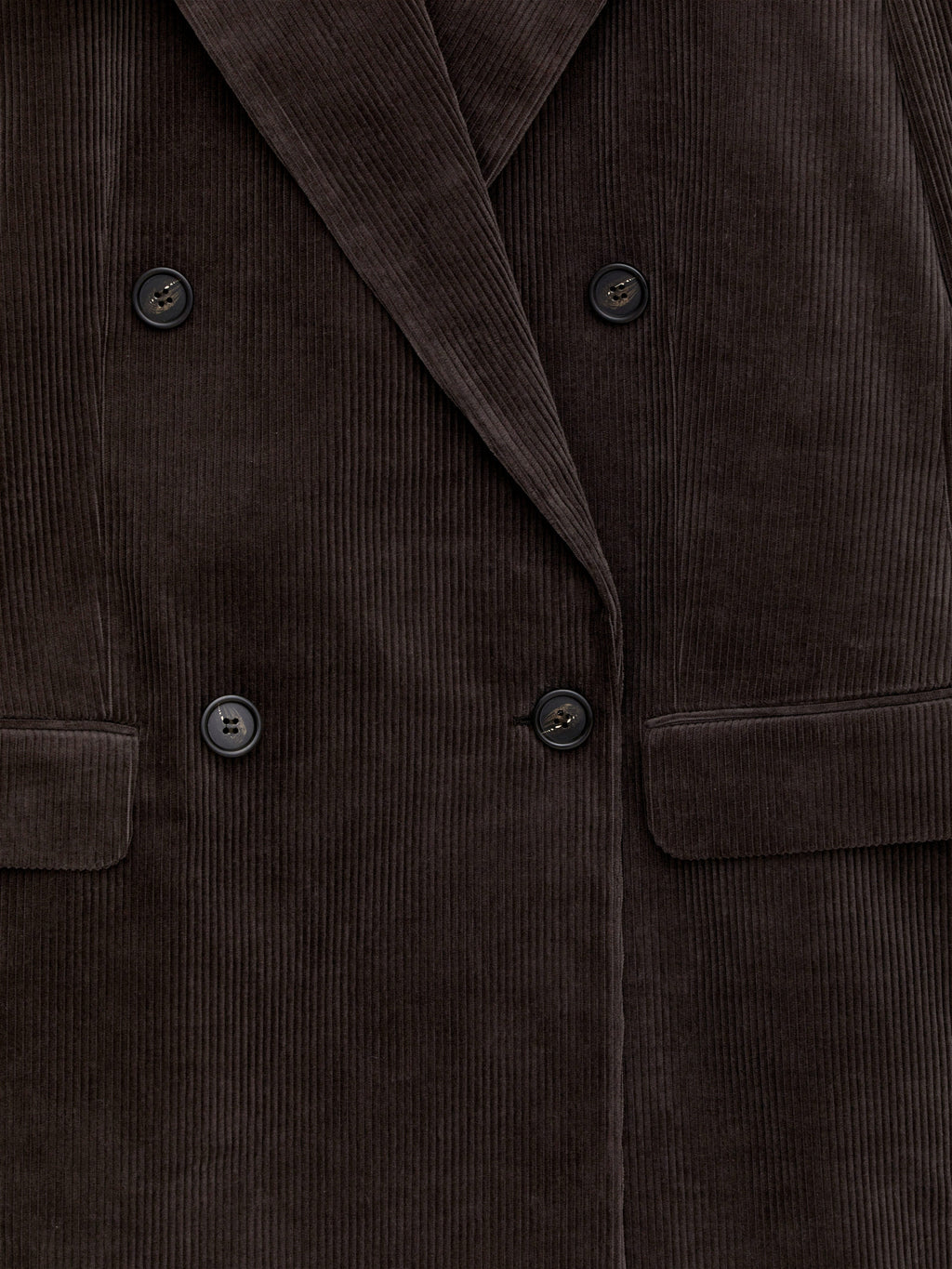 Corduroy Blazer - Brown - Image 2