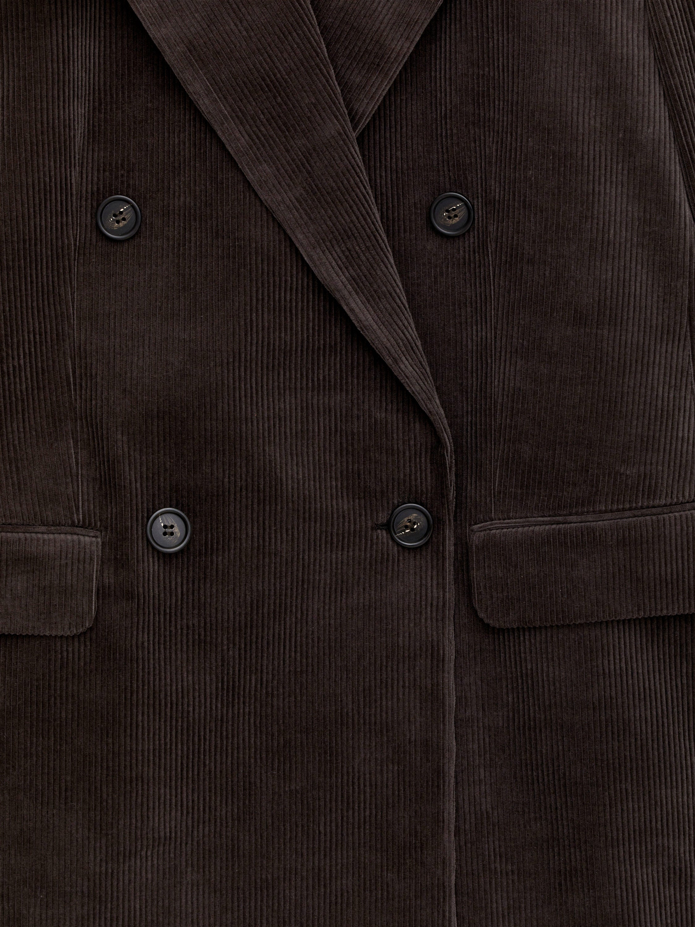 Corduroy Blazer - Brown - Image 2
