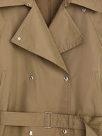 Relaxed Trench Coat - Beige - Image 7