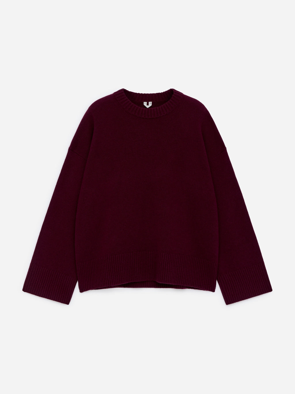 Oversized Pure Cashmere Jumper​ - Red