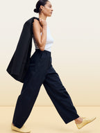 Wool-Blend Blazer - Blue - Image 5